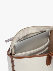 Colette 15" Canvas Laptop Tote