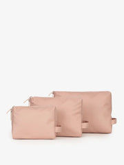 Water Resistant Zip Pouch Set (3 Pieces)